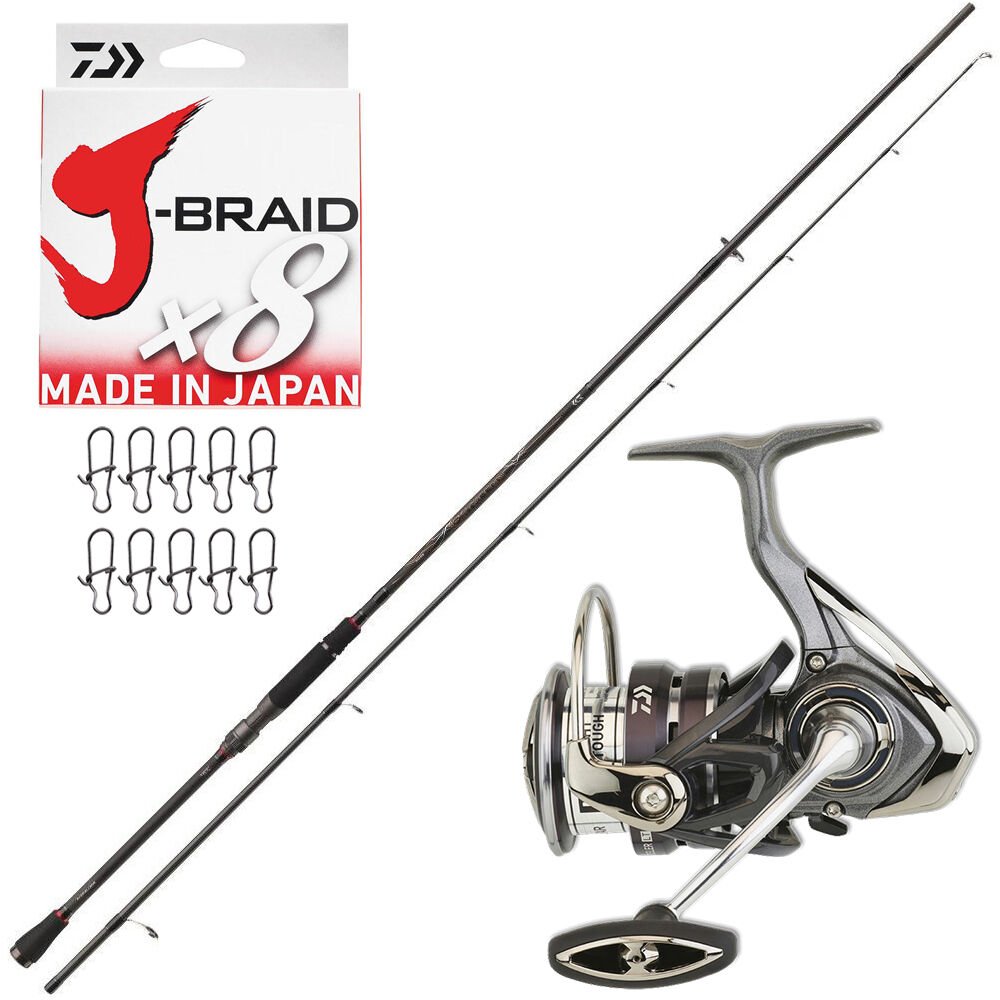 Daiwa Ballistic 274cm 14-42gr - Daiwa Exceler 20 LT 3000 Spin Olta Seti