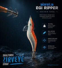 EGI RIPPER #2.0 X6751 8CM 8G TURUNCU