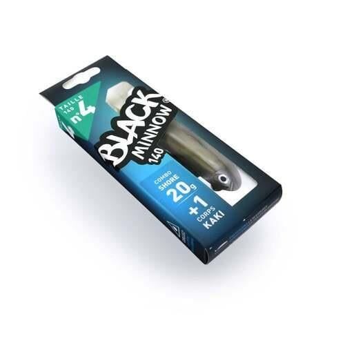 Fiiish BM140/4 BM507 Combo Shore 20gr Kaki Silikon Yem
