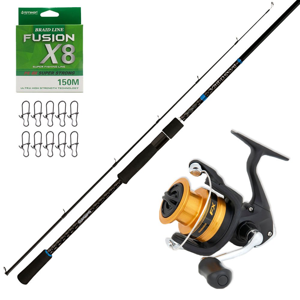 Shimano Bassterra 274cm 7-30gr - Shimano Fx 4000 Spin Olta Seti