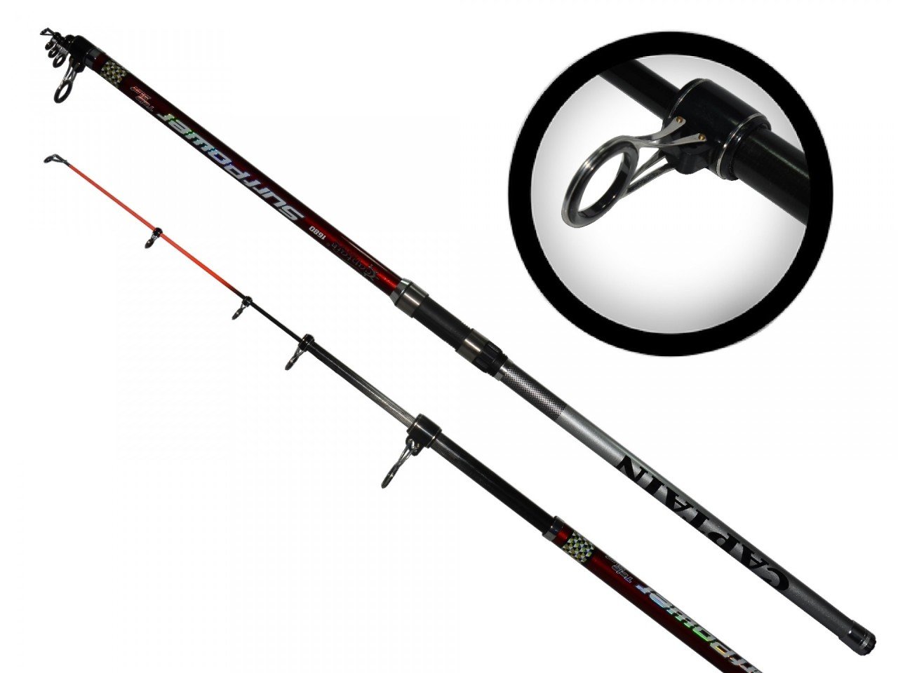 Captain 1680 Surf Power Tele Surf Kamış 100-250gr Atar