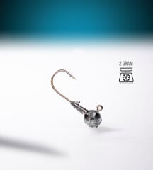 JIGHEAD TOP KAFA 2G 2500-1 GÜMÜŞ 25P
