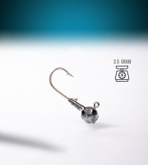 JIGHEAD TOP KAFA 3.5G 2500-1 GÜMÜŞ 25P