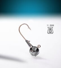 JIGHEAD TOP KAFA 11G 2500-3/0 GÜMÜŞ 25P