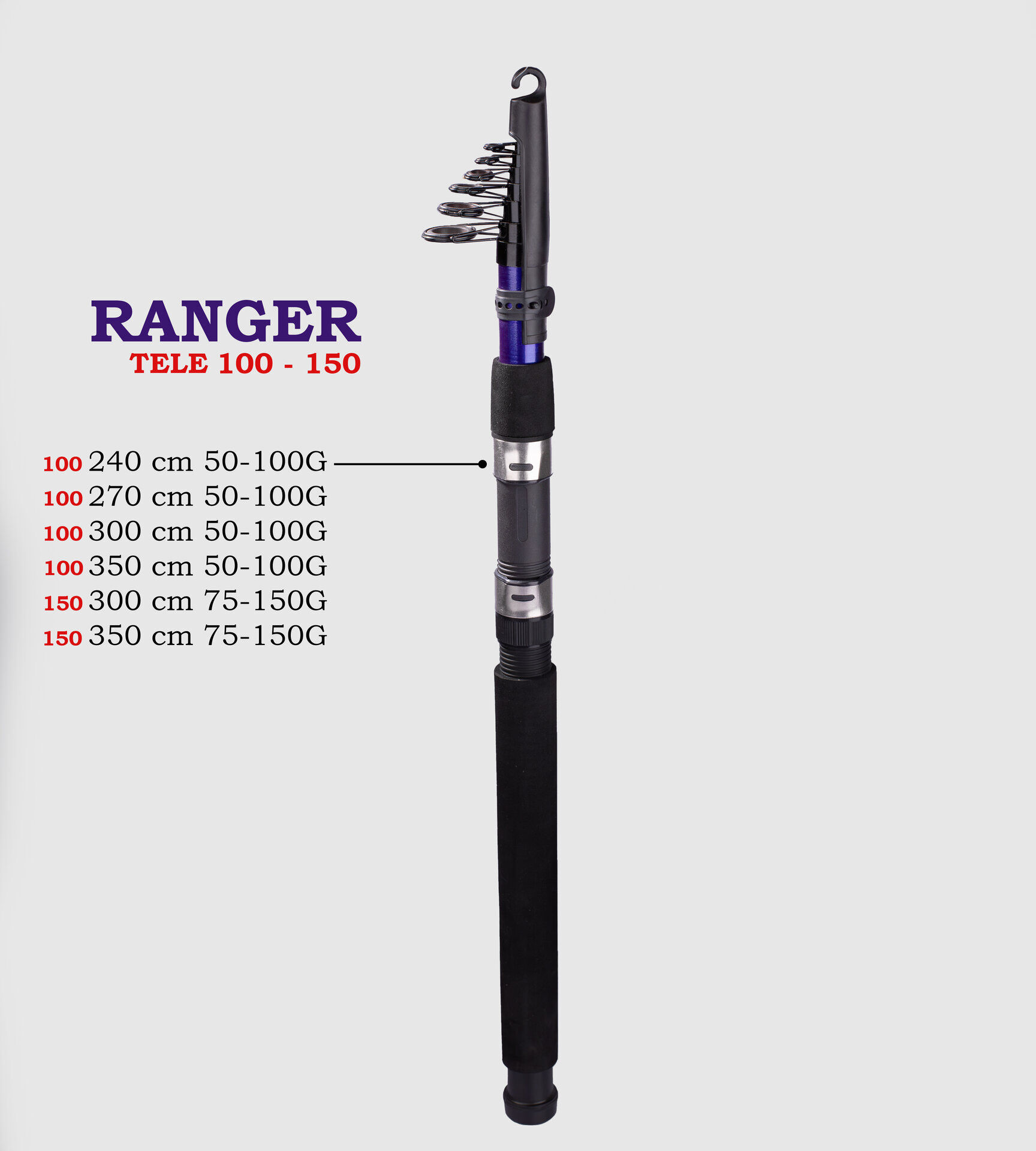 RANGER 100 TELE 300 CM 50-100G
