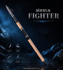 FIGHTER 100 X5000 TELE 240 CM 50-100G MIX KARBON