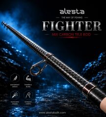FIGHTER 100 X5000 TELE 270 CM 50-100G MIX KARBON