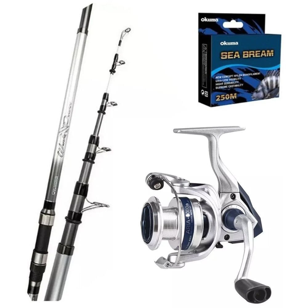 Okuma Aria 8000 - Okuma Wave Power 420 cm Surf Olta Seti