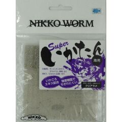 NIKKO SQUID STRIPS 95MM GLOW CLEAR SPARKLE SİLİKON YEM