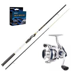 Okuma Aria 8000 - Okuma Wave Boat 180cm Tekne Olta Seti