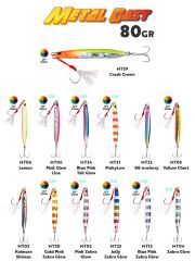 Fujin Metal Cast 80gr Shore Jig Metal Yem