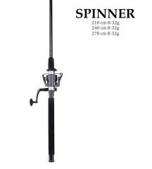 SPINNER 32 X5524 SPIN 240 CM 8-32G 2P