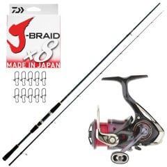 Daiwa New Legalis 270cm 10-35gr - Daiwa Fuego 20 LT 3000CXH Spin Olta Seti
