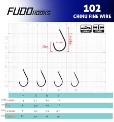 1021 CHINU FINE WIRE #6 BLACK NIKEL 19P