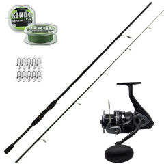 Okuma Wave Power 4000 - Remixon Double Black 270cm Spin Olta Seti