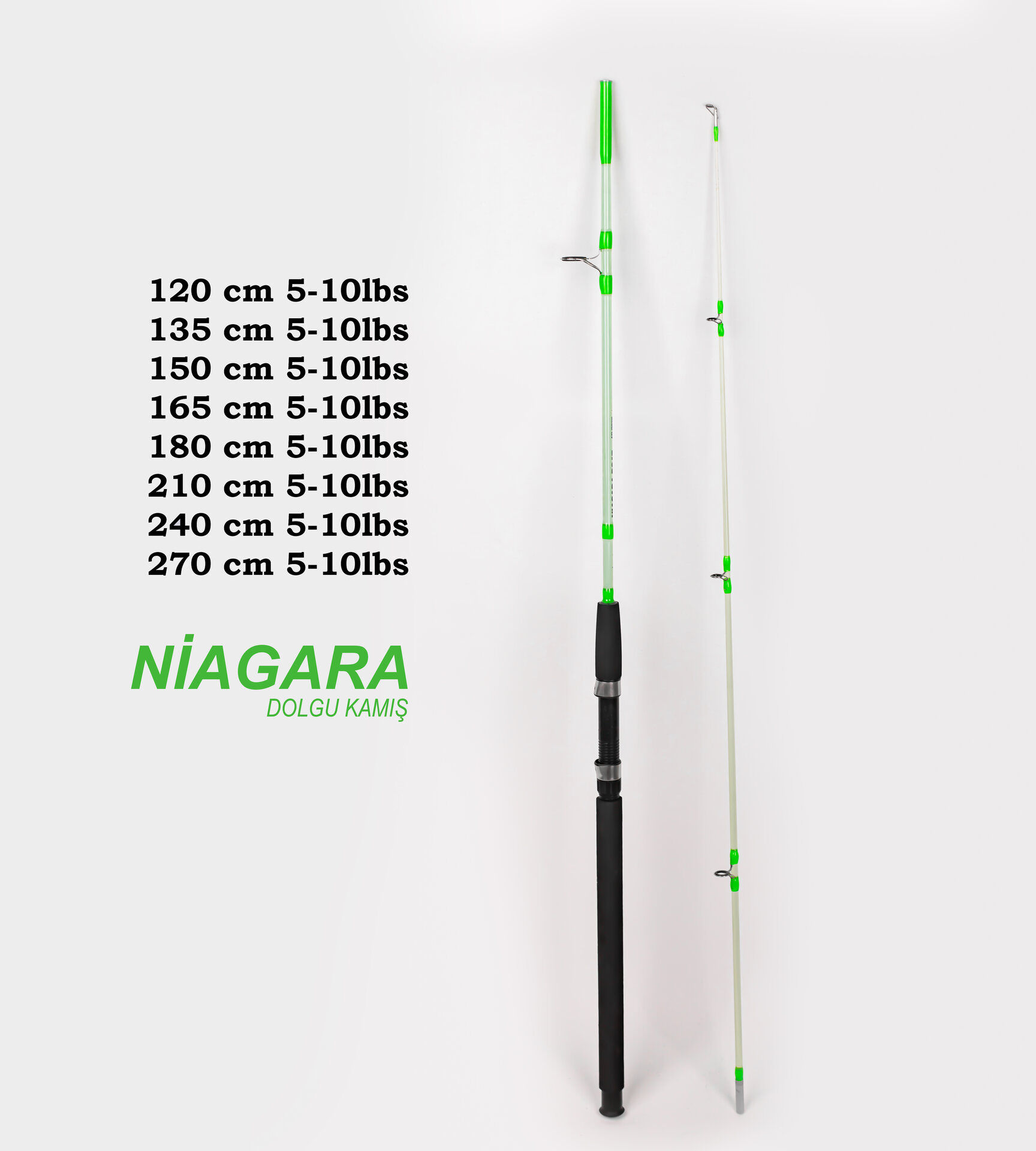 NIAGARA X5714 DOLGU KAMIŞ 180 CM 5-10 LBS 2P