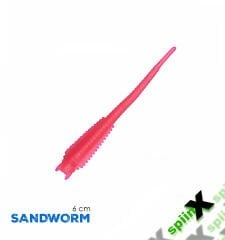 SPIINX SANDWORM SİLİKON 6CM 18P UV PINKY