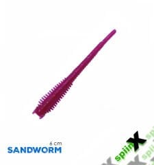 SPIINX SANDWORM SİLİKON 6CM 18P MAGENTA