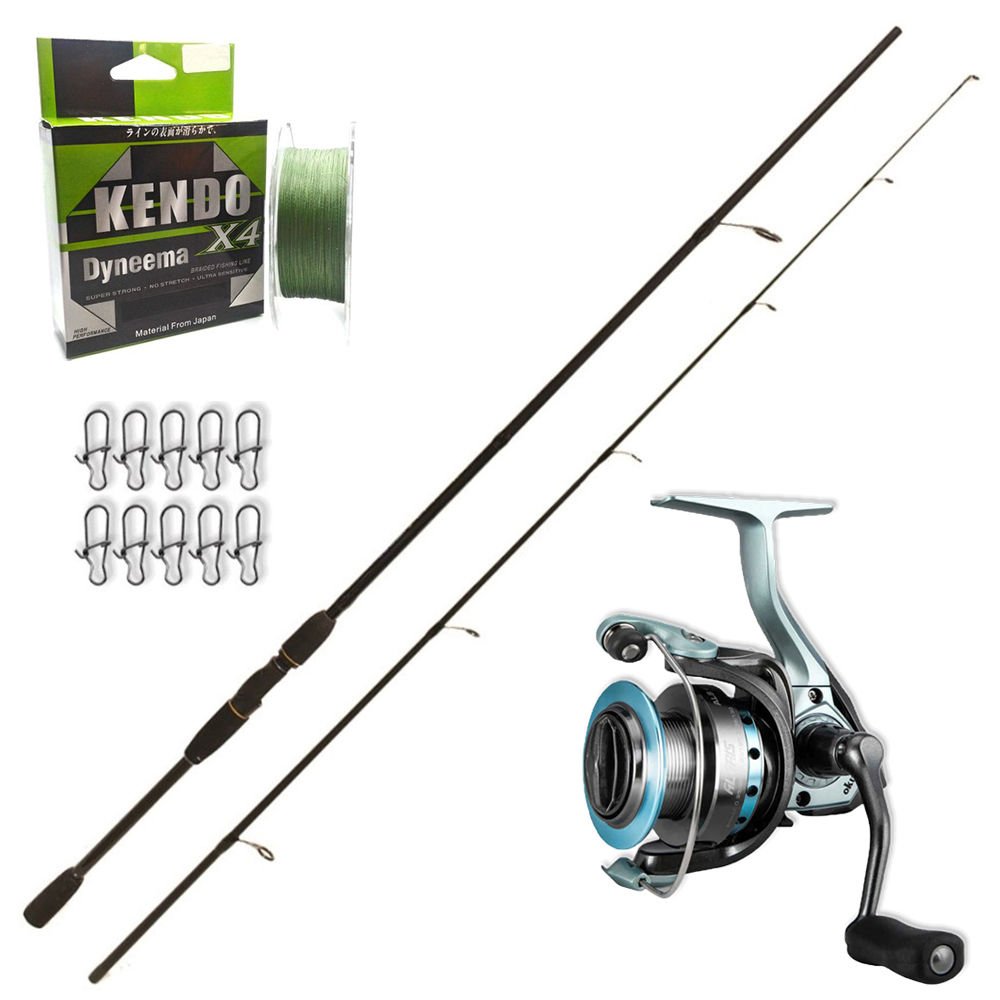 Okuma Alaris 20 - Remixon Double Black 270cm Spin Olta Seti