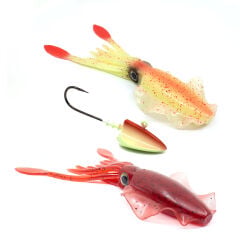 Kudos Pro Squid 20 cm (2 Adet) 170 gr Lumo Jighead