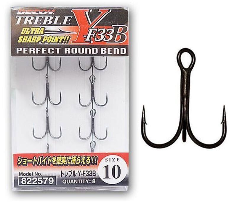 DECOY Y-F33B Treble üçlü iğne