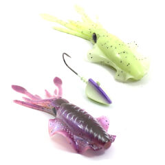 Kudos Pro Squid 20 cm (2 Adet) 170 gr Lumo Jighead