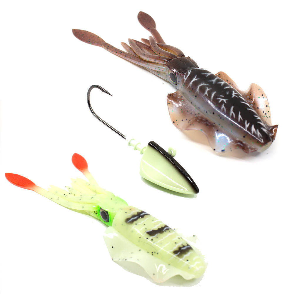 Kudos Pro Squid 20 cm (2 Adet) 170 gr Lumo Jighead