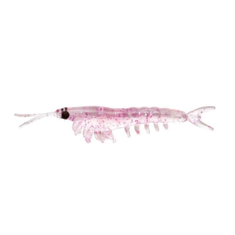 NIKKO DAPPY OKIAMI SHRIMP M 42MM PURPLE GLITTER SİLİKON YEM