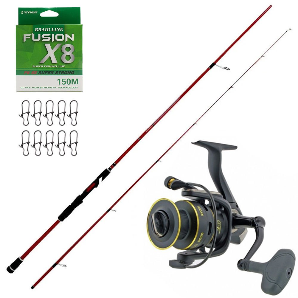 Okuma Red Spin 279cm 10-40gr - Ryobi Virtus 4000 Spin Olta Seti