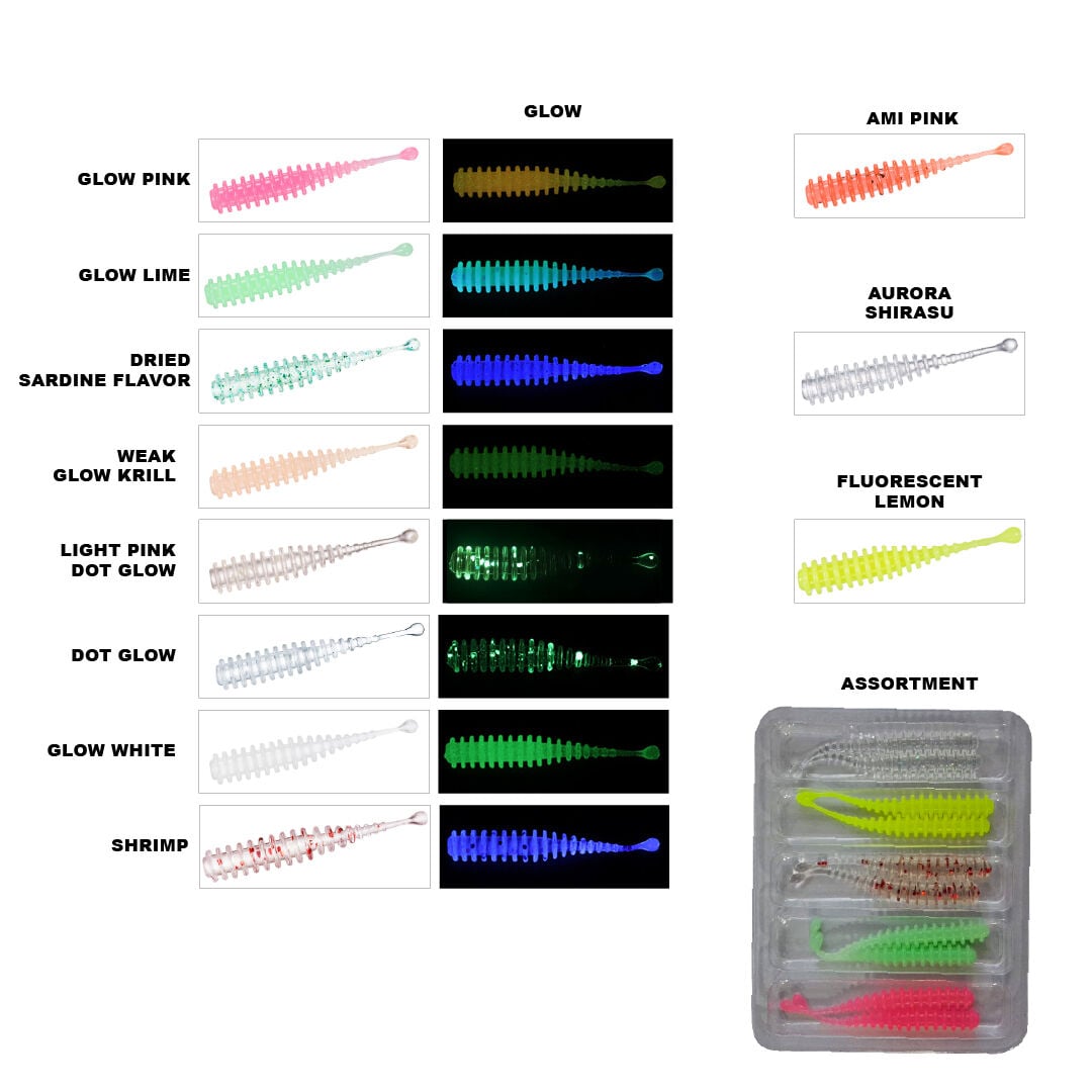 DAIWA AJI HUNTER WORM RING 2, (10 AD)