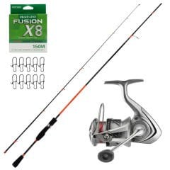 Fujin Sniper 230cm 06-8gr - Daiwa Crossfire 1000 LRF Olta Seti