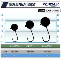 Cultiva 11566 Mebaru Shot  Lrf Jighead