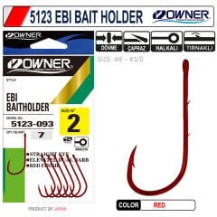 Owner 5123 Ebi Baitholder Red Hook
