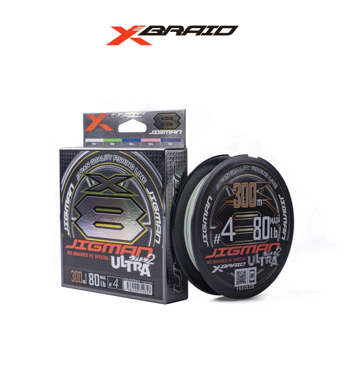 YGK X005 JIGMAN ULTRA PE X8 300M 30KG 0.33 MULTİCOLOR