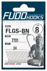 7701 FUDO LGS #2/0 BLACK NIKEL 16P