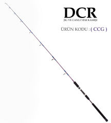 DCR PİRİ REİS JIG VE CANLI YEM KAMIŞI 185 CM 150-350 BORDO