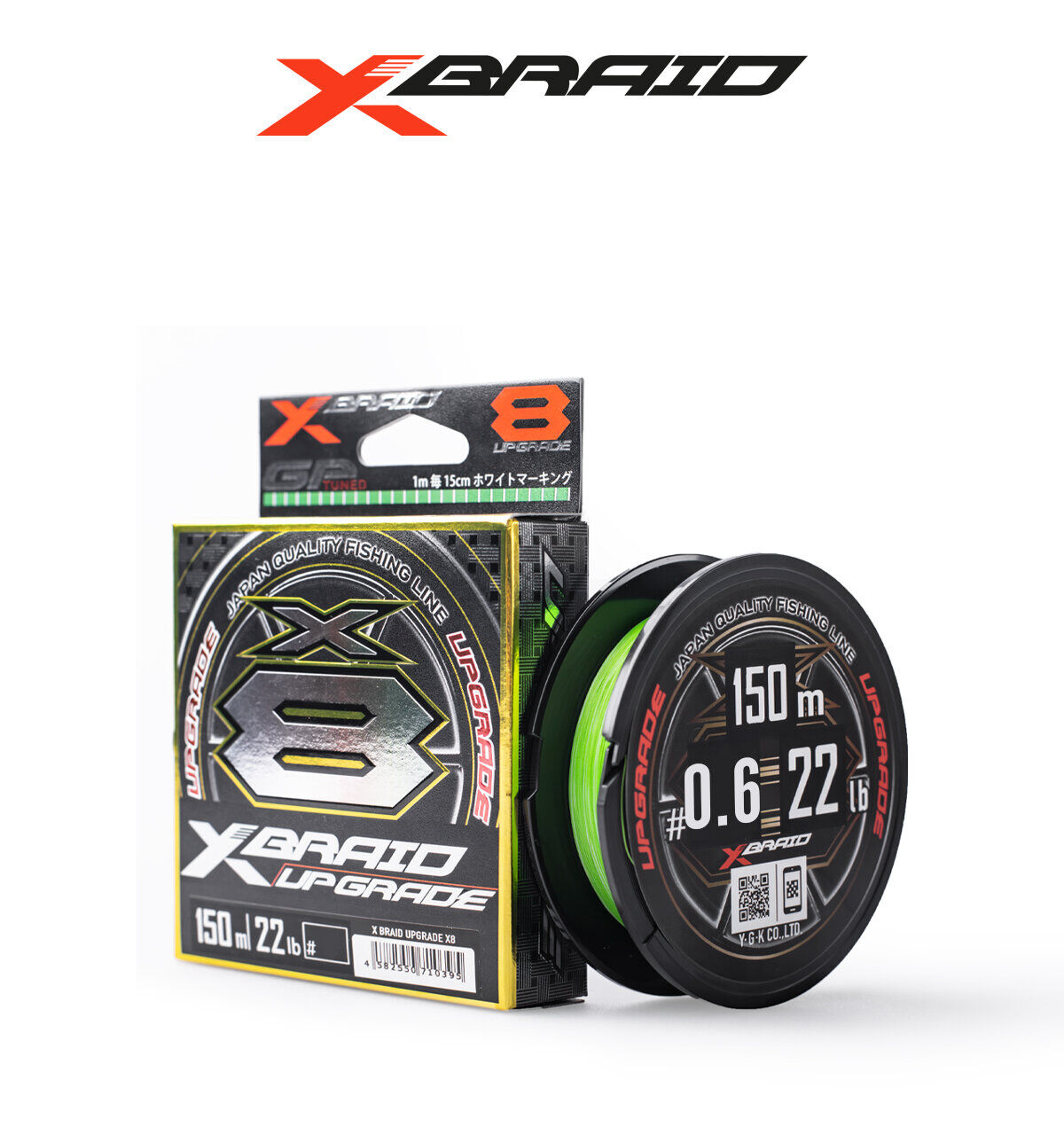 YGK X006 UPGRADE PE X8 150M 6.35KG 0.128