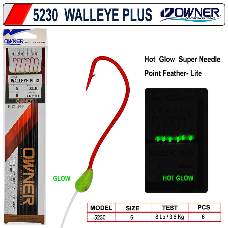 Owner 5230 Ghost Leader Walleye Plus Hazır Takım