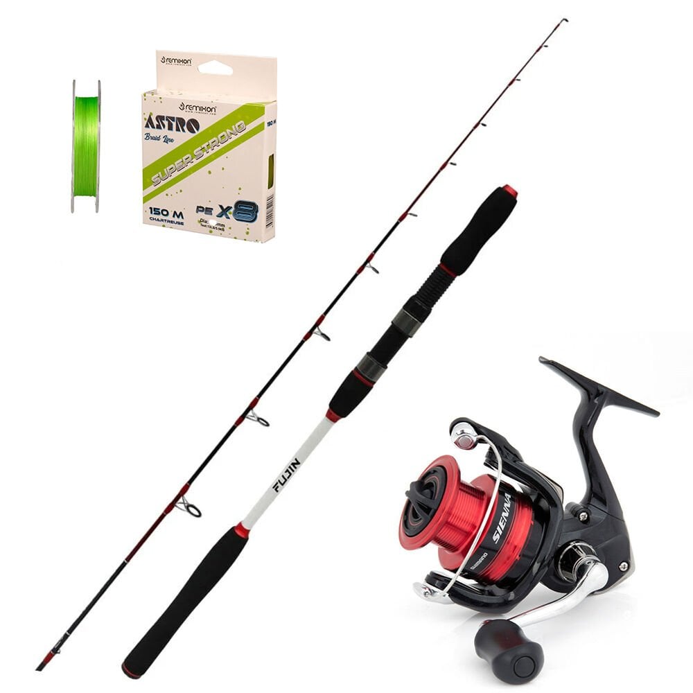 Shimano Sienna 4000 - Fujin Deepking 180cm Tekne Olta Seti
