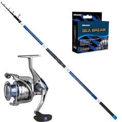 Okuma Safina 6000 - Ryuji Surf Master 420cm 100-250gr Surf Olta Seti