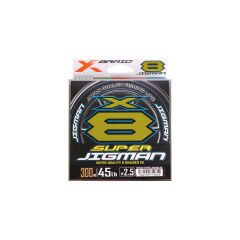 YGK X013 SUPER JIGMAN PE X8 300M 16KG 0.23 MULTICOLOR