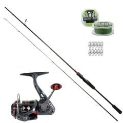 Ryuji Luna 225cm 05-10gr - Ryuji Ajigo 500 LRF Olta Seti