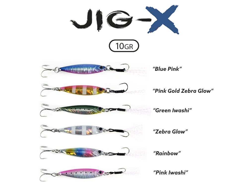 Fujin Jig-X 10gr Light Jigging - Jig Yem