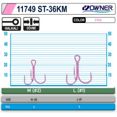 Cultiva 11749 ST-36KM Üçlü İğne