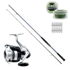 Daiwa Samurai 270cm 14-42gr - Daiwa Strikeforce 2500 Spin Olta Seti
