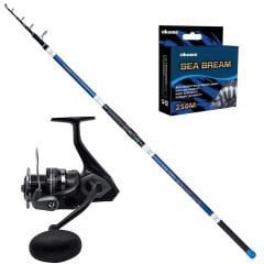 Okuma Wave Power 6000 - Ryuji Surf Master 420cm 100-250gr Surf Olta Seti