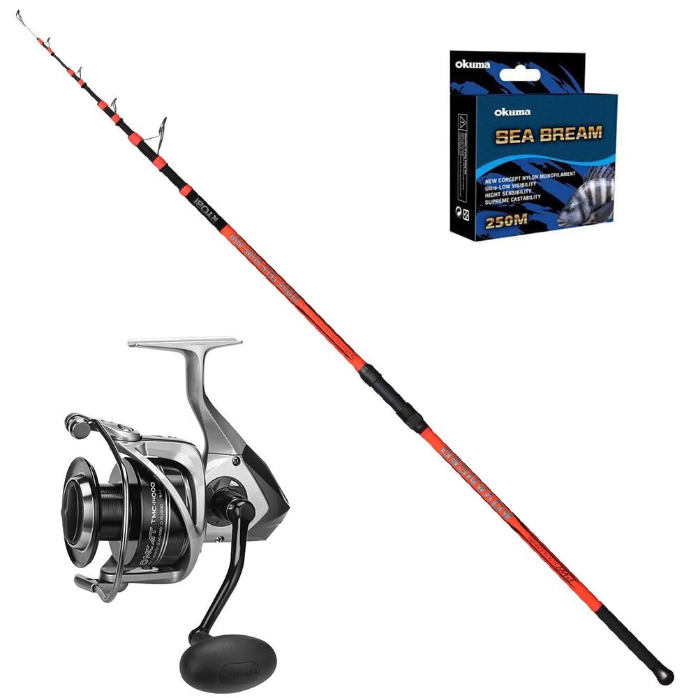 Okuma Tomcat 8000 - Ryobi Cobia 425cm 100-300gr Surf Olta Seti