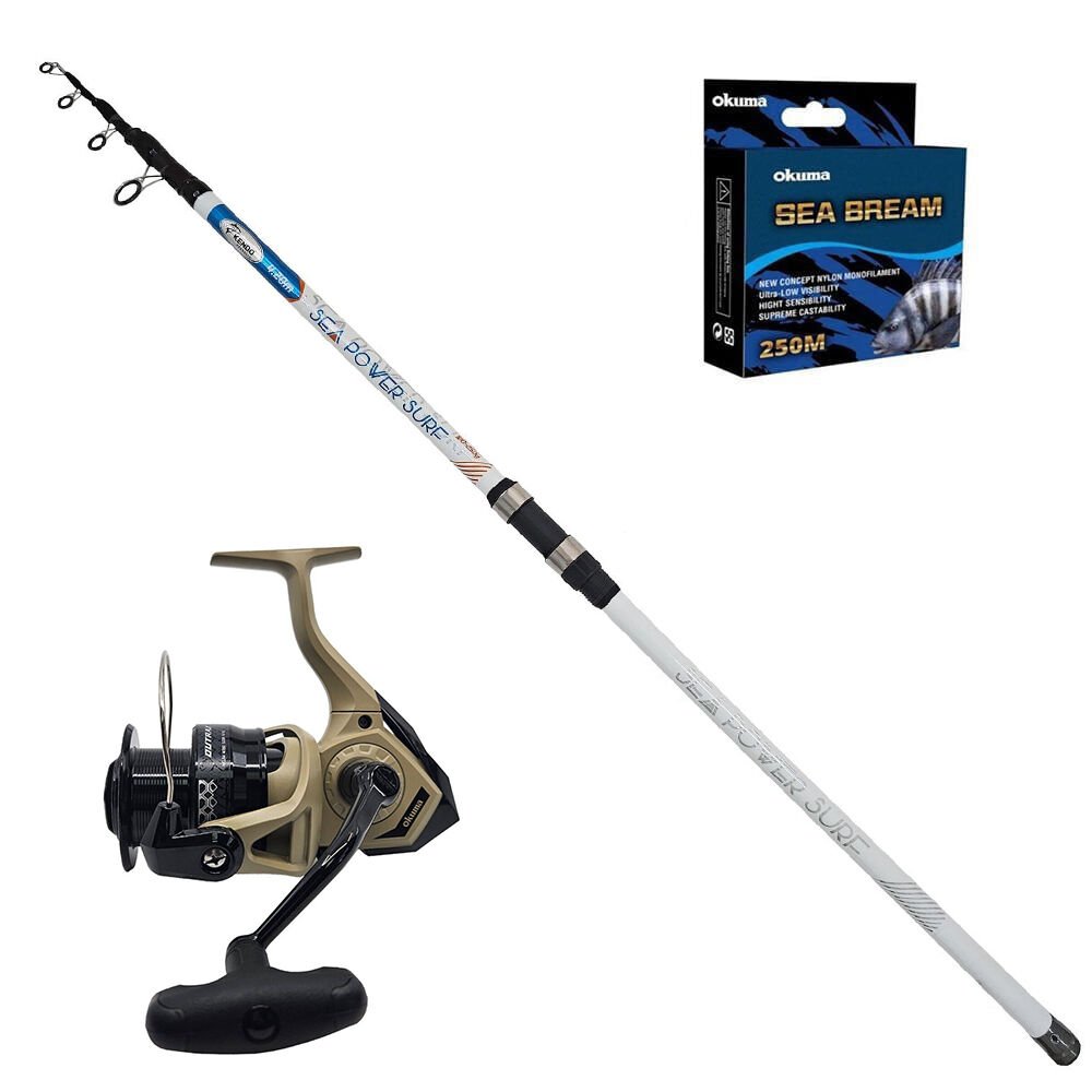 Okuma Outrax 6000 - Kendo Sea Power 420cm Surf Olta Seti