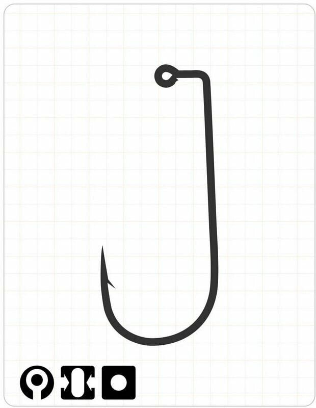 2101 AB JIG #6 BLACK NIKEL 8P