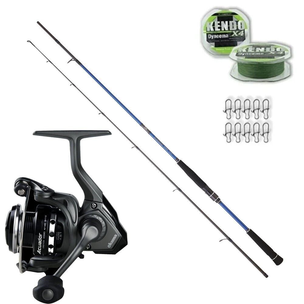 Daiwa Samurai 270cm 10-35gr - Okuma Acuador 3000 Spin Olta Seti
